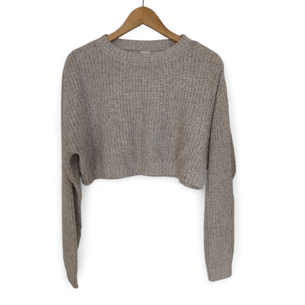 Garage Beige Knit Sweater